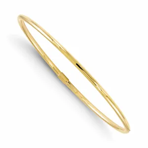 10k Yellow Gold Slip-On Bangle