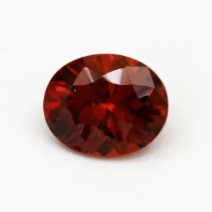 10x8 to 11x9mm Red Zircon Concave Ovals