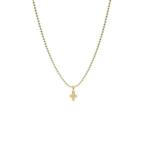 15" Baby Bliss with Lux Cross Necklace