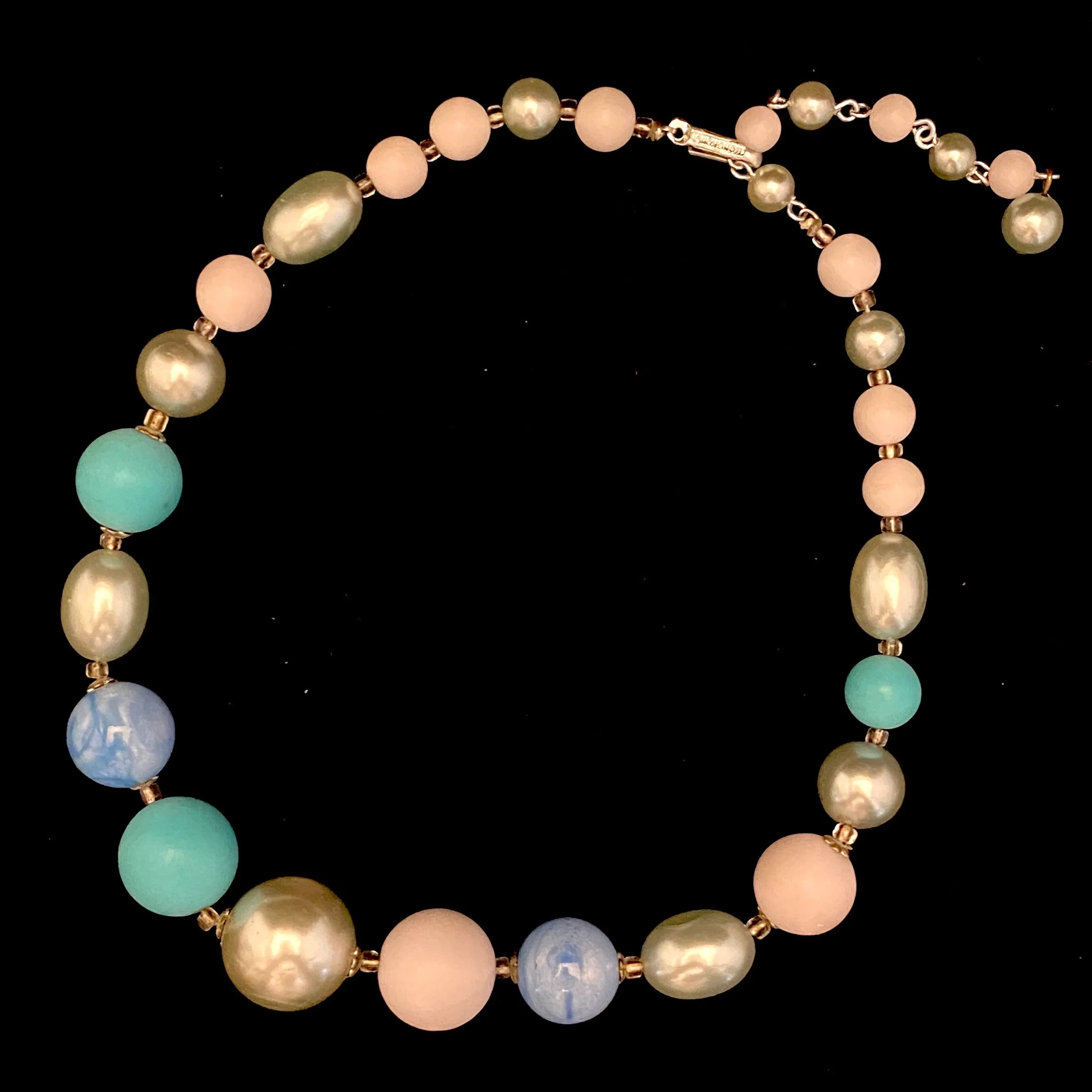 1960s Hong Kong Bead Necklace