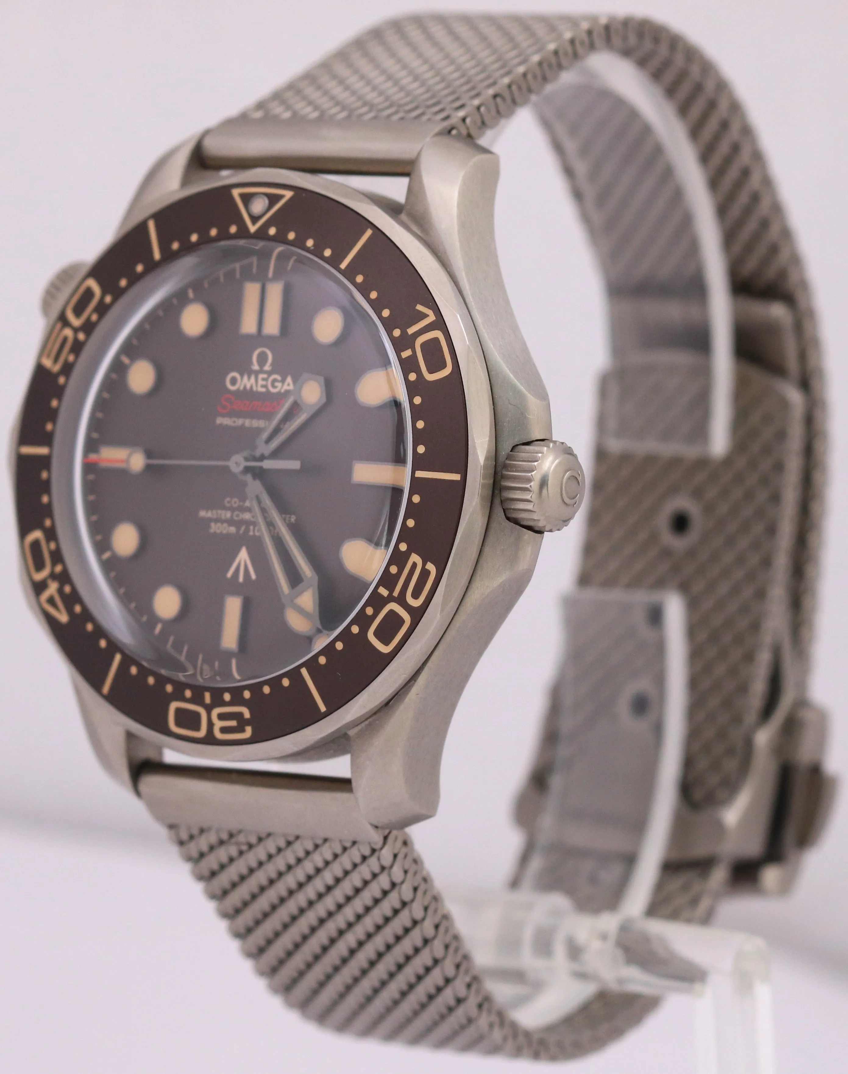 2023 PAPERS Omega Seamaster NO TIME TO DIE 42mm Titanium 210.90.42.20.01.001 BOX