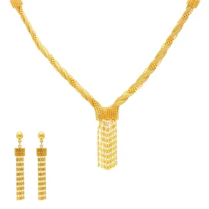 22K Yellow Gold Nisha Jewelry Set