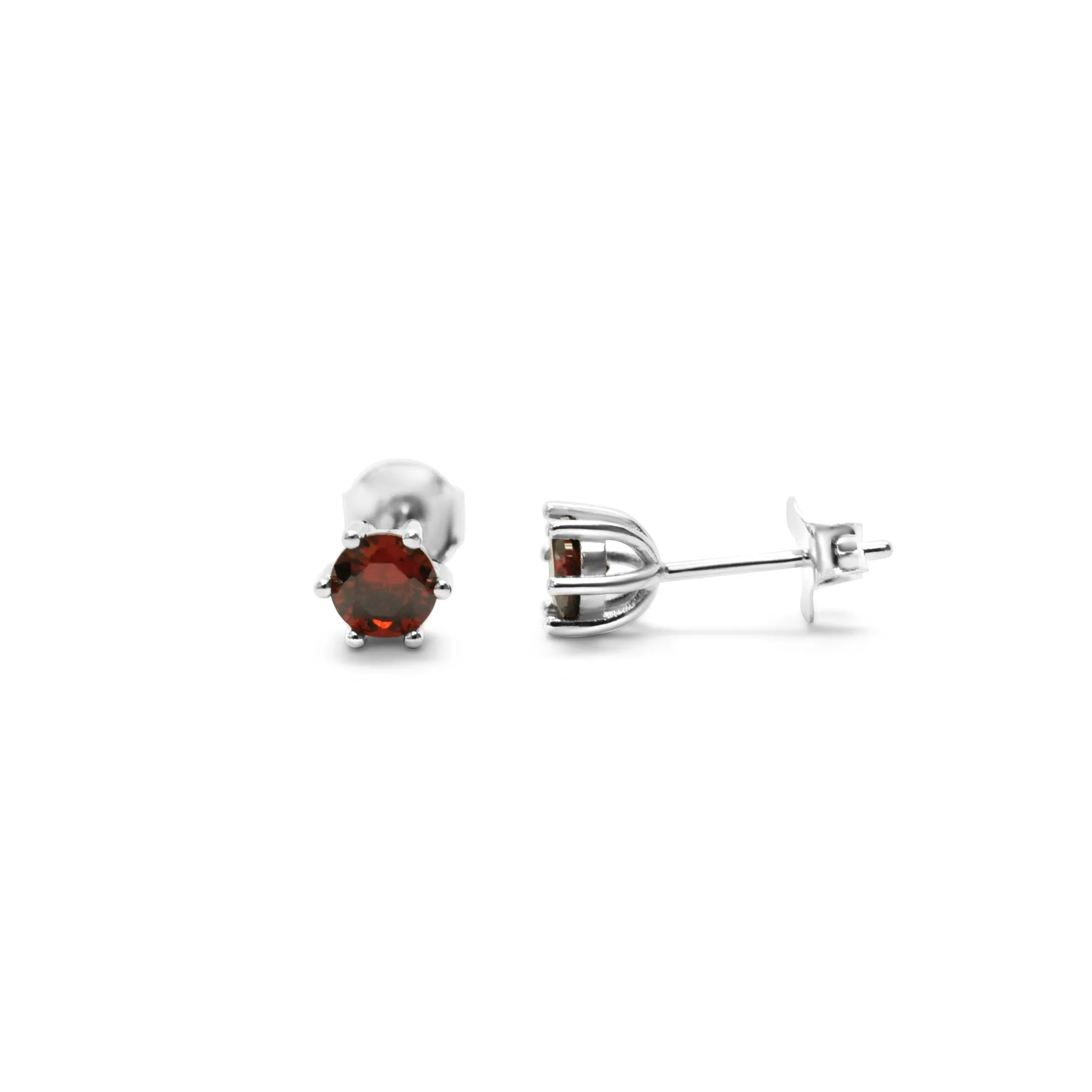 6 PRONG CZ - GARNET