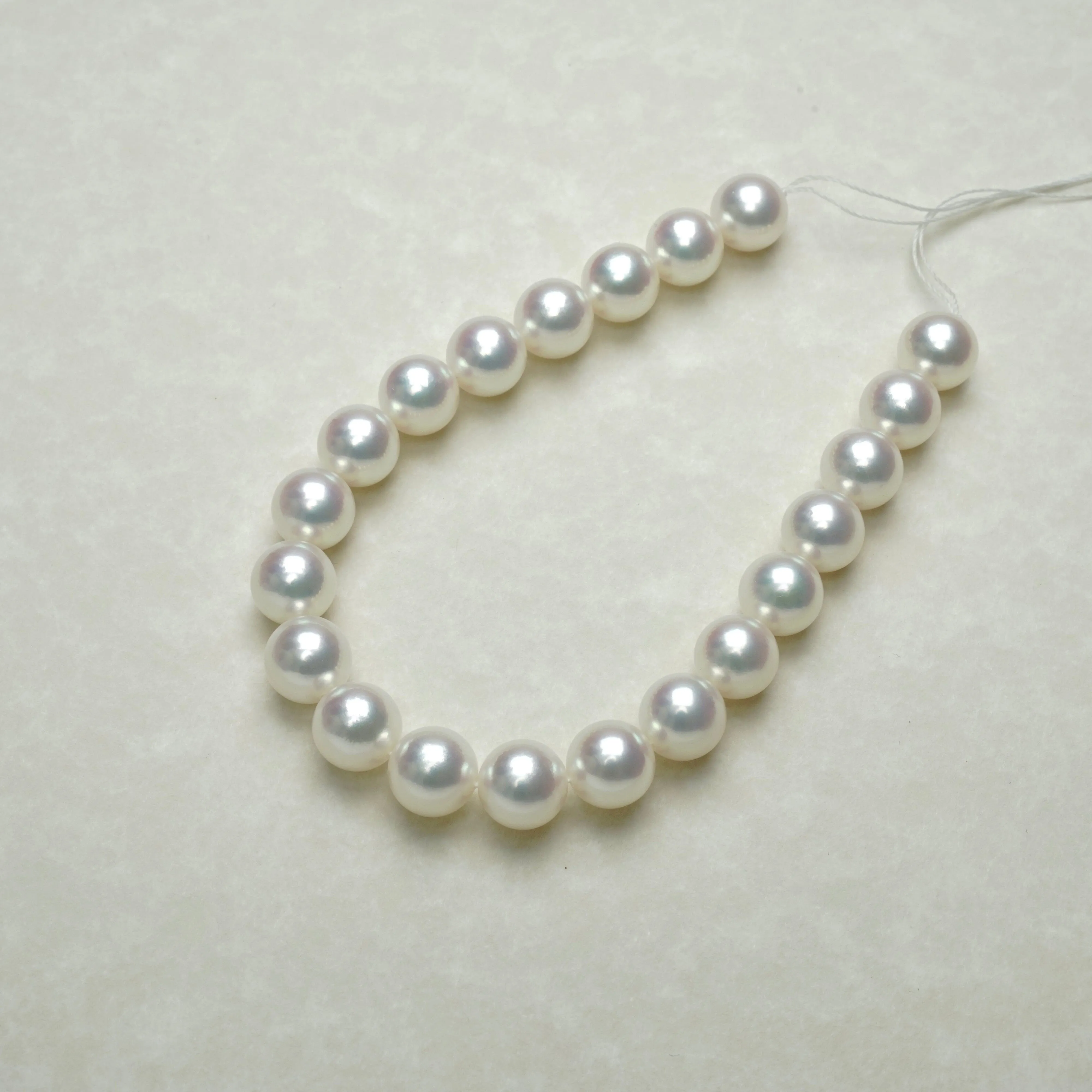 8.60-8.97 mm GIA Certified Hanadama Akoya Pearl Bracelet