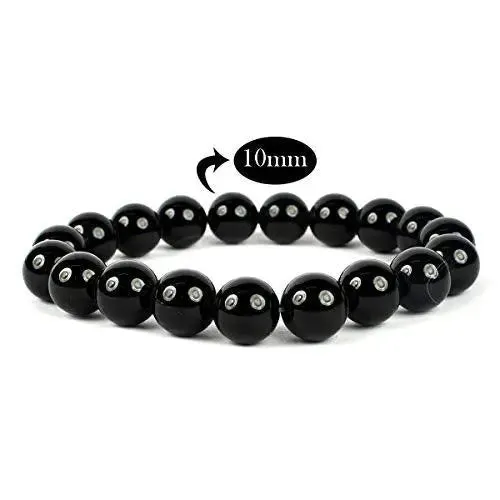 Black Onyx Natural Stone Handmade Bracelet