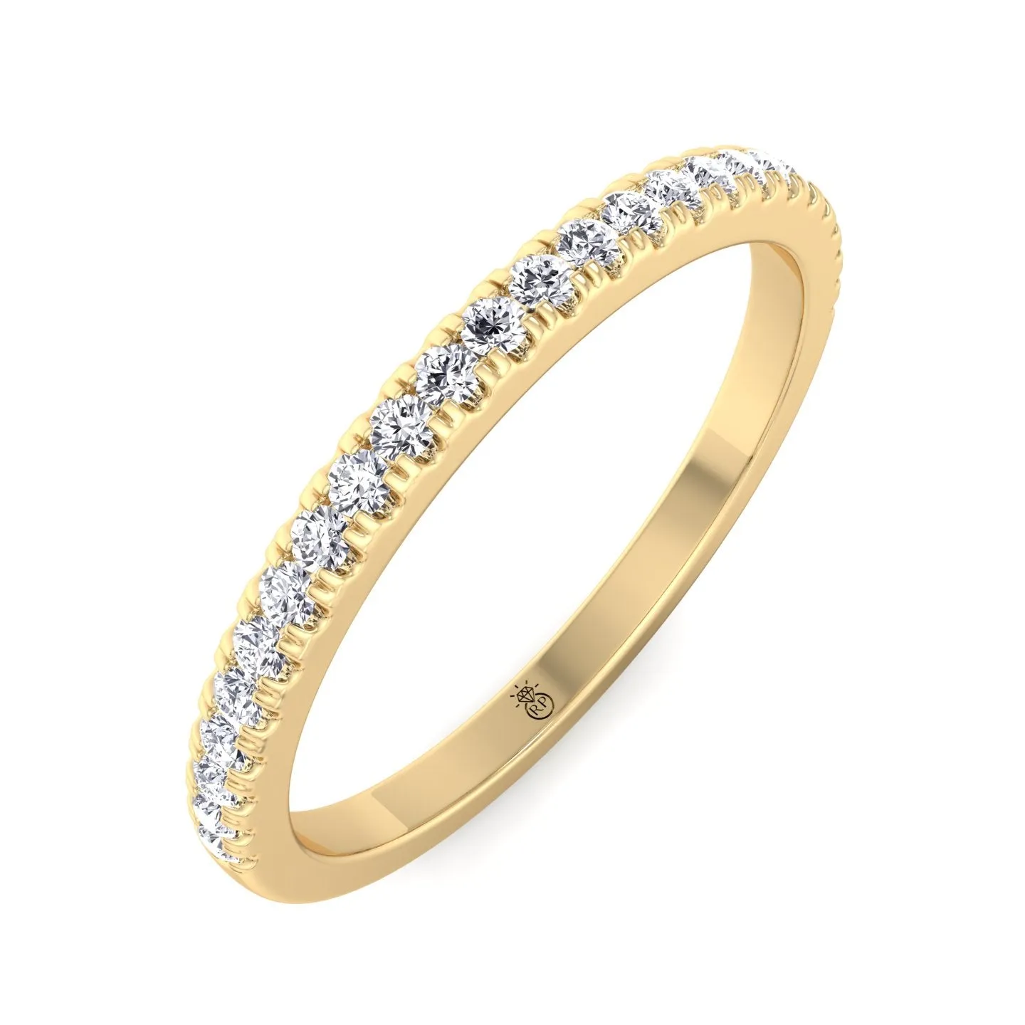 Boca - Pave Wedding Band (0.08 CT)