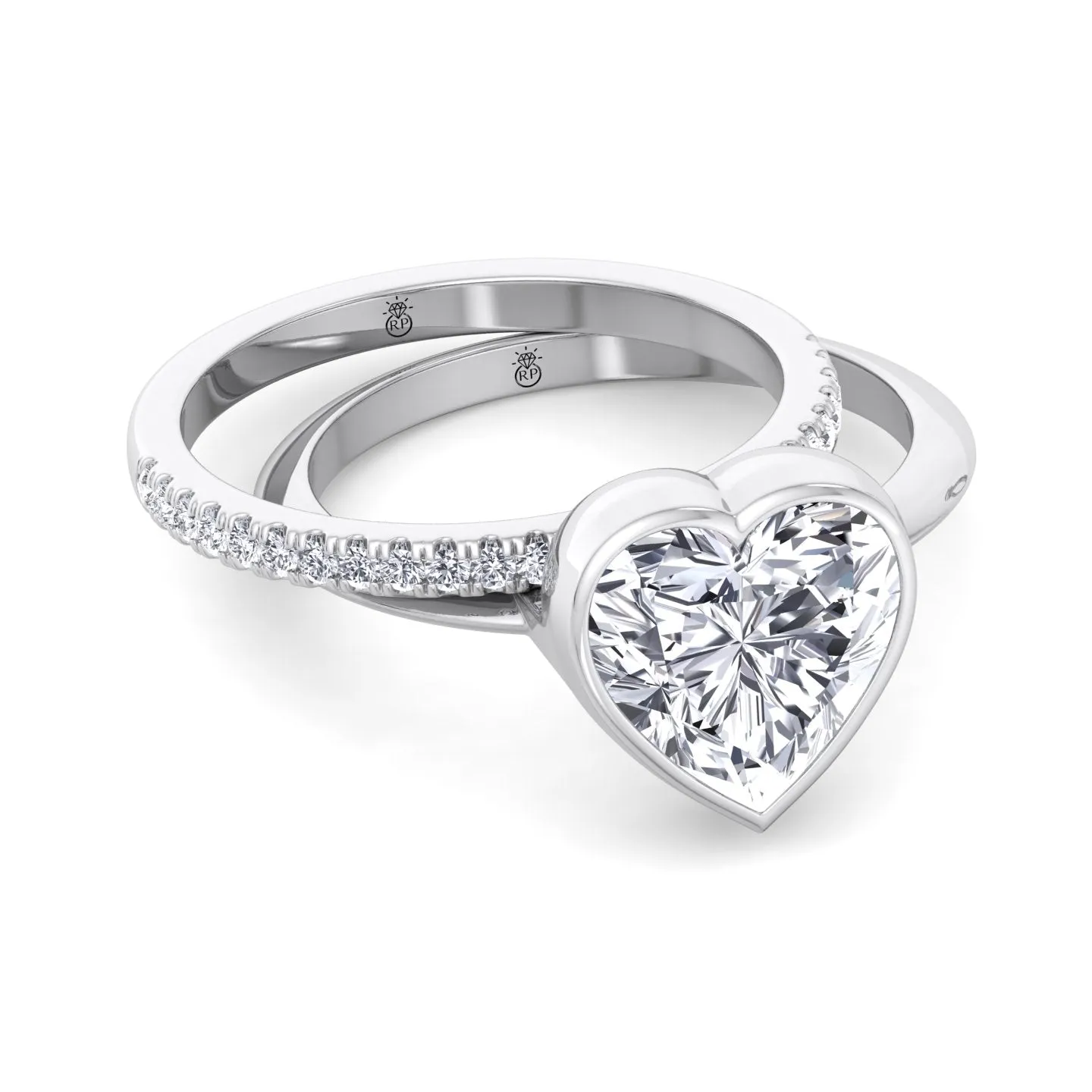 Boca - Pave Wedding Band (0.08 CT)