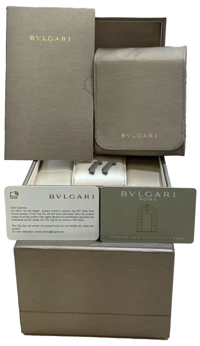 BVLGARI Bulgari Octo Finissimo 40 Titanium Tadao Ando 103245 Automatic Watch B P