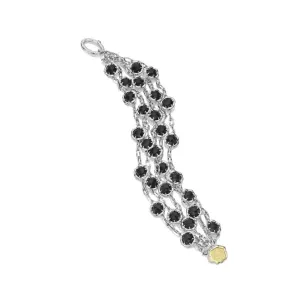 Cascading Gem Bracelet featuring Black Onyx