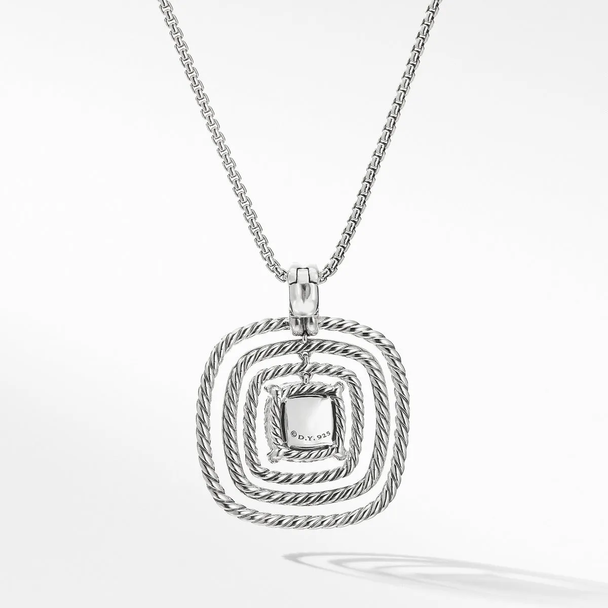 Chatelaine Pave Pendant Necklace