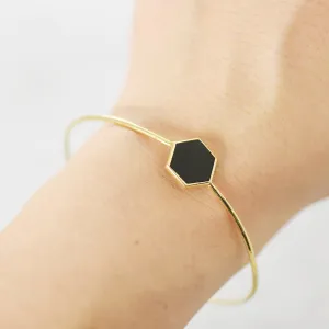 City onyx Bangle -