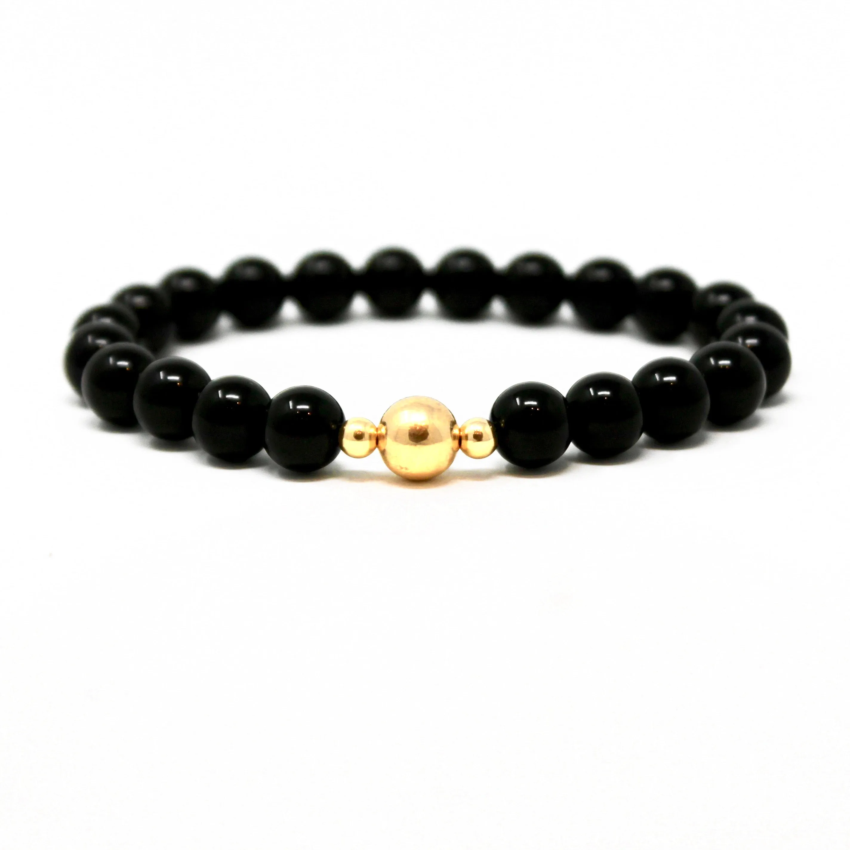 Dark Knight Bracelet • Black Onyx