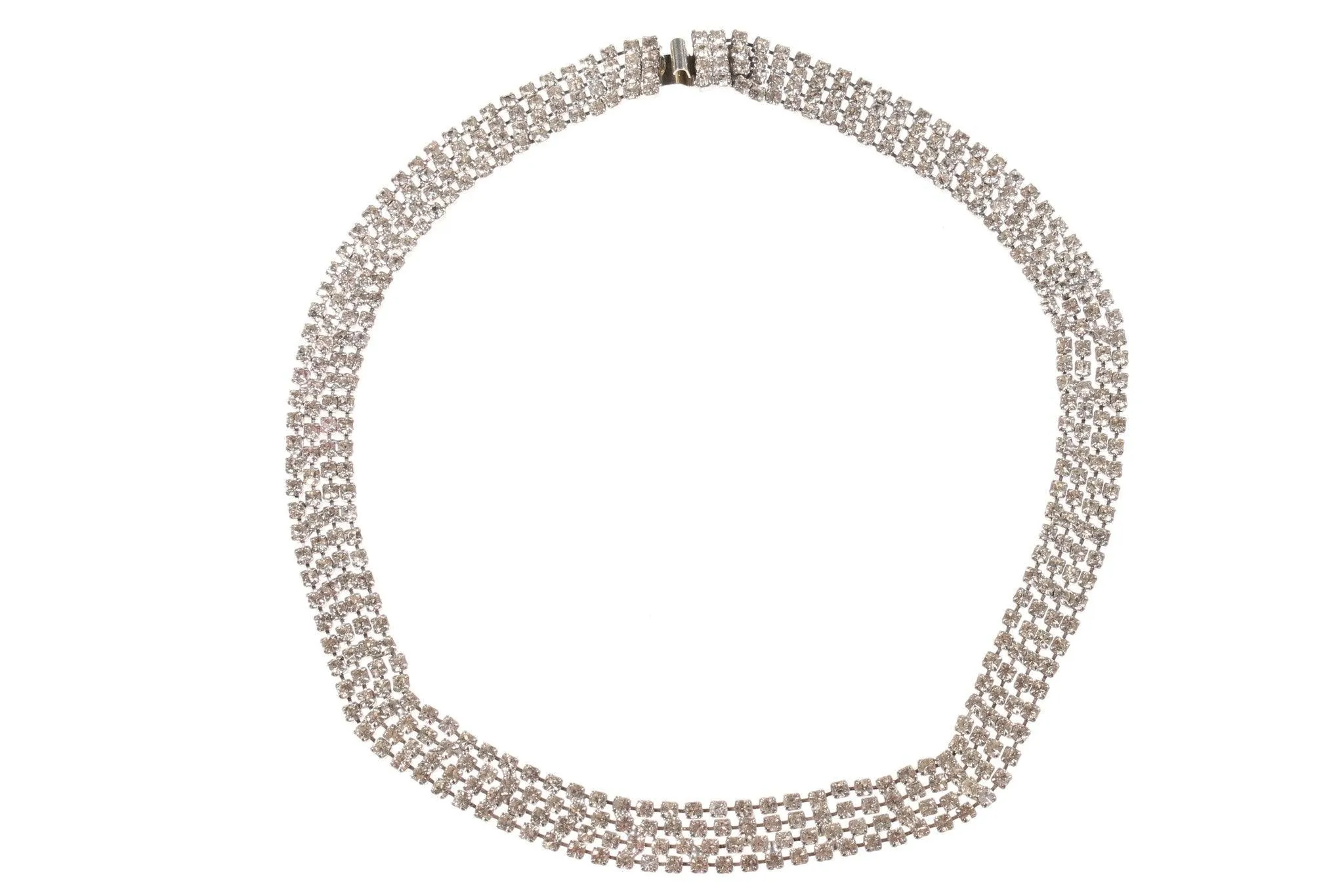 Diamante choker necklace