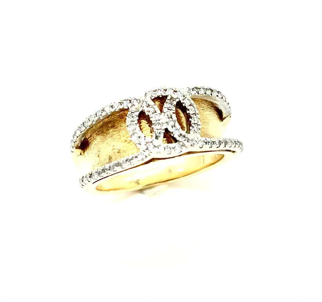 Diamond Loop Ring