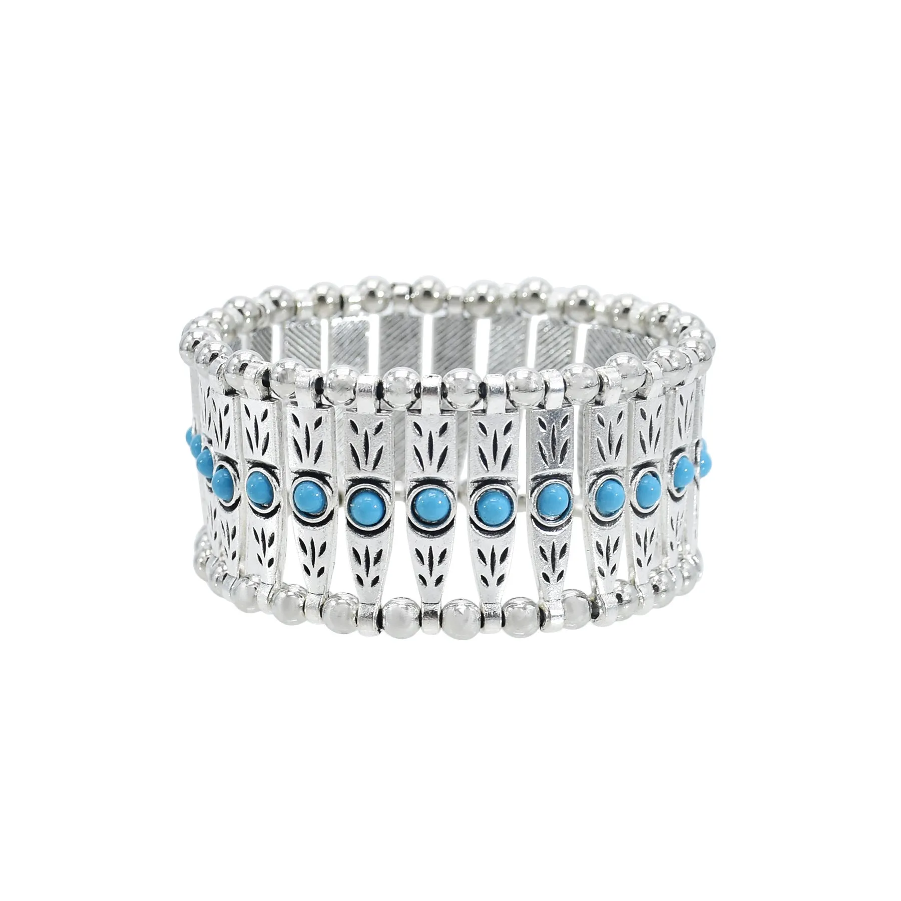 European And American Fashion Turquoise Bracelet