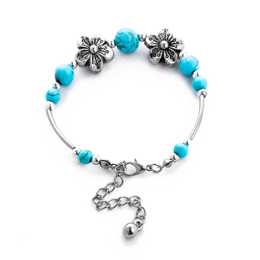 European And American Fashion Turquoise Bracelet