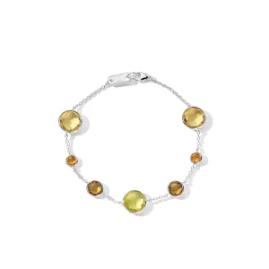 'Lollipop' 7-Stone Link Bracelet in Girasole