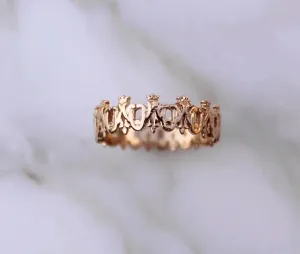 Maria Auspice Ring in 14k Rose Gold