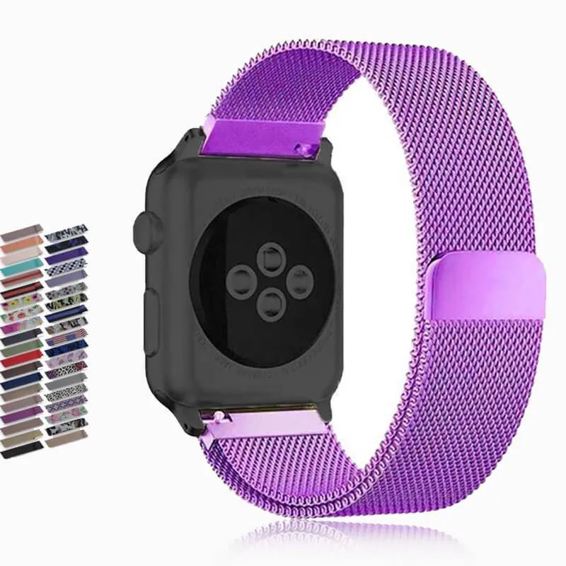 Milanese Loop Band for Apple Series 7 6 5 High-Quality Steel Bracelet