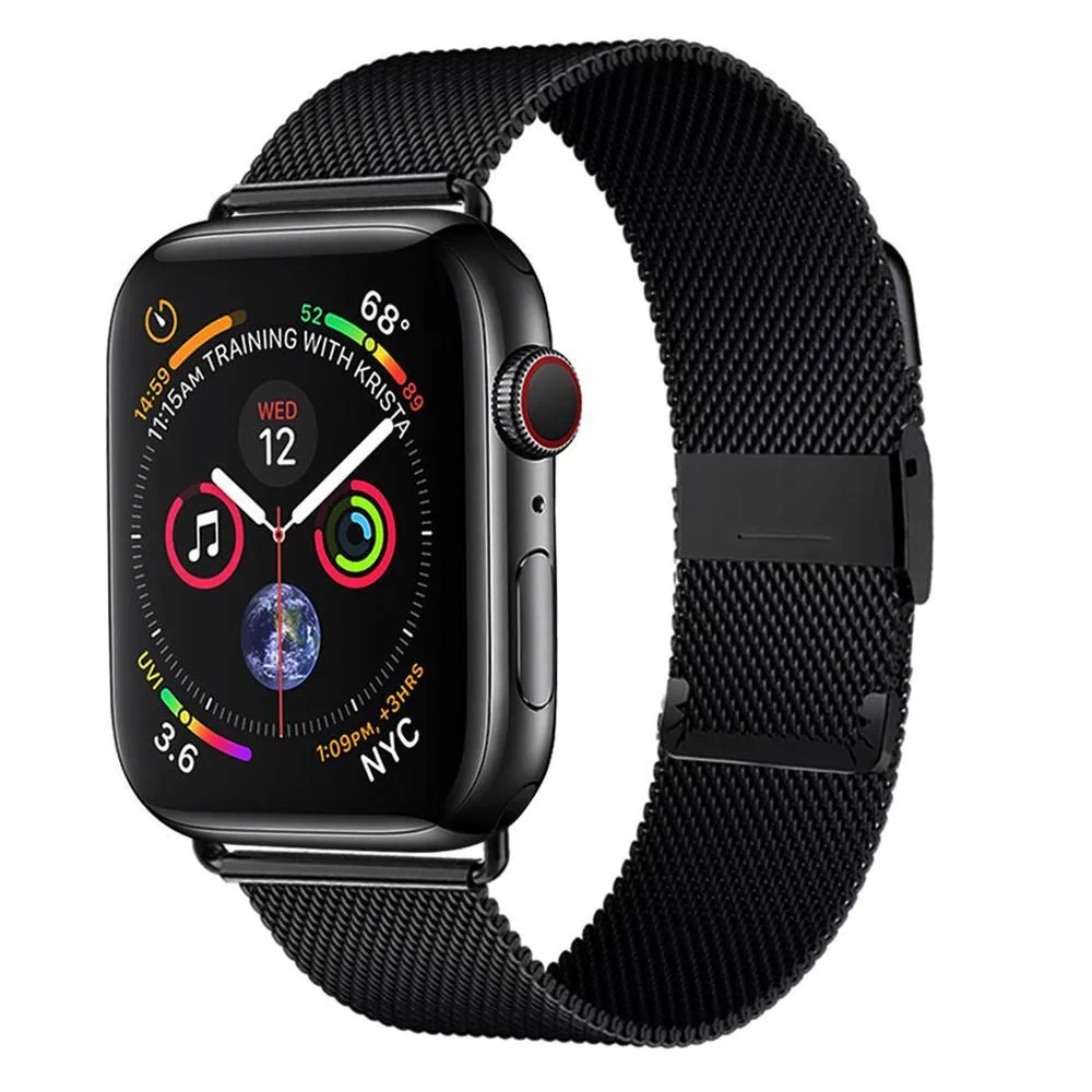 Milanese Loop Band for Apple Series 7 6 5 High-Quality Steel Bracelet