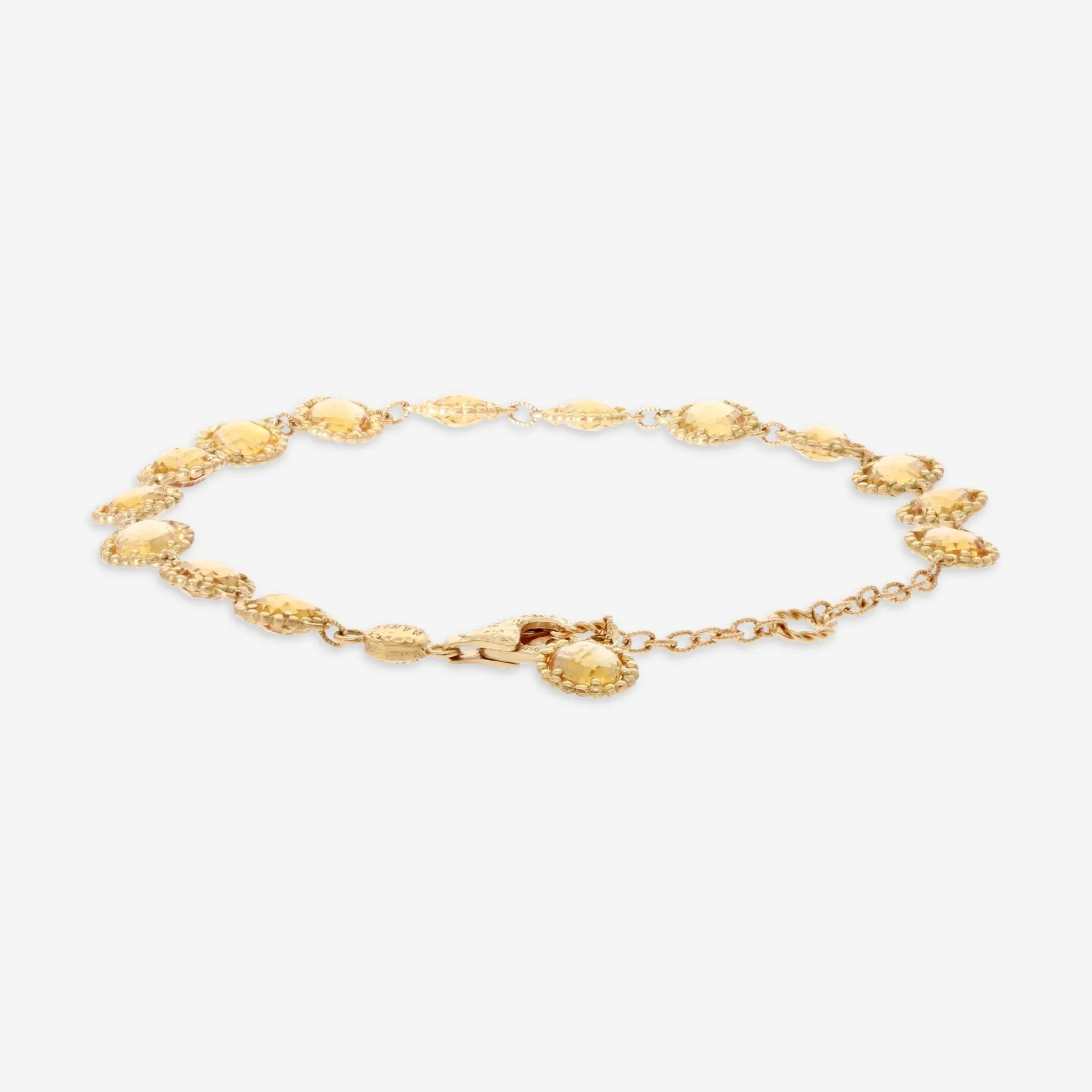 Nanis 18K Yellow Gold Citrine Bracelet BN17-560