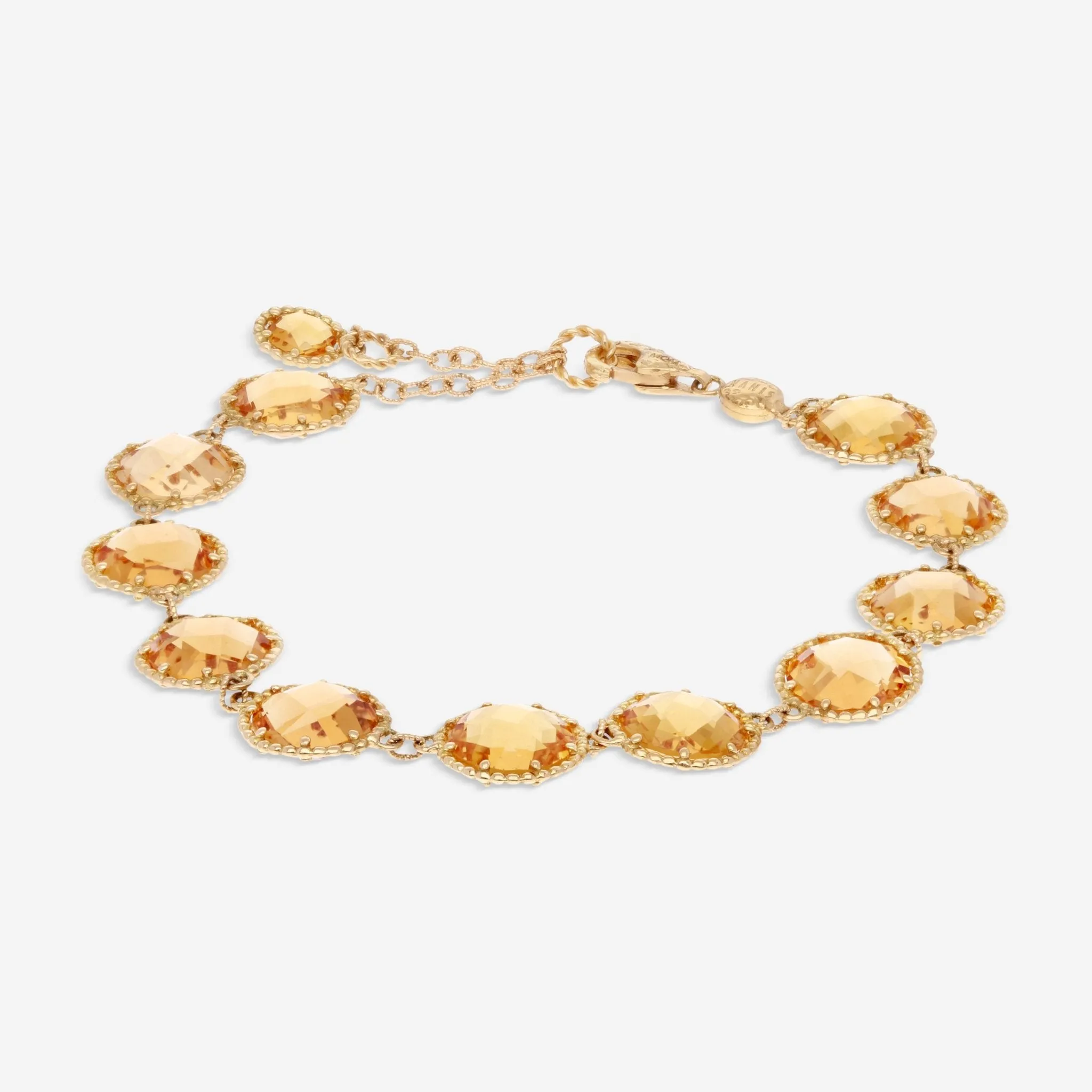 Nanis 18K Yellow Gold Citrine Bracelet BN19-560