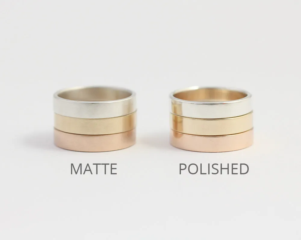 Pine Forest Ring in Rose Gold - Medium