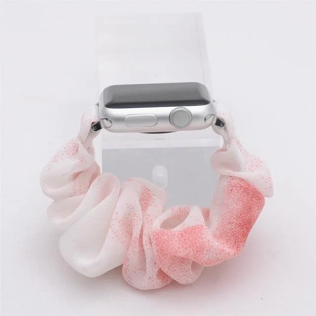 Scrunchie Elastic Strap Series 7 6 5 4 Nylon Loop Wristband Bracelet