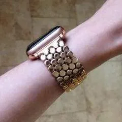 Silver Apple Watch Band Series Women's Steel Bracelet Strap