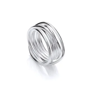 Silver Weave Ring