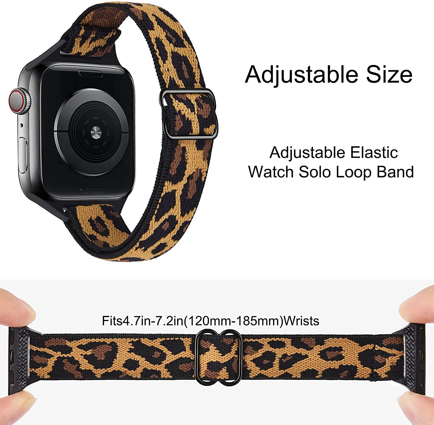 Slim Nylon Strap Series 10 9 8 7 6 5 4 Elastic Sports Solo Loop Bracelet