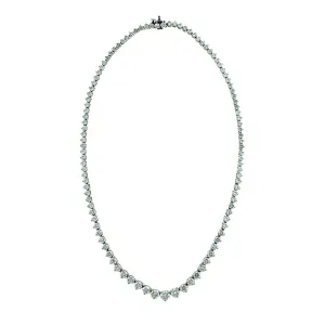 Suna Bros 3 Prong Diamond Riviera Necklace