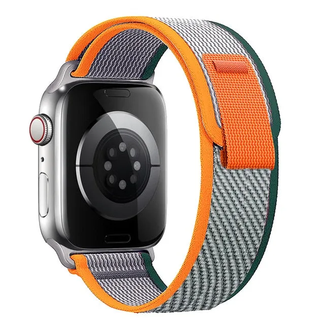 Trail Loop For Apple Watch Band Series 8 7 6 5 Correa Bracelet iWatch 38/40/41mm 42/44/45/49mm Strap - Watchbands