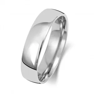 Wedding Band 9K Slight Court 5 mm-1.45 Wedding  Ring W115WM